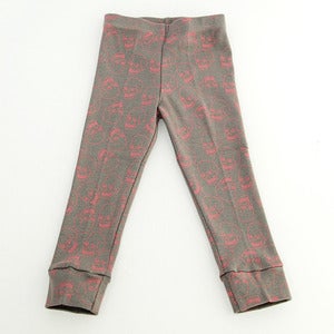 Image of Love Skull Legging Lilac Grey