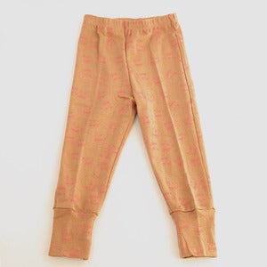 Image of Baggy  Love Skull Legging Honey