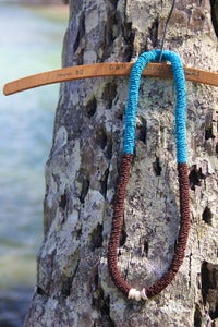 Image of afro lei necklace - kona
