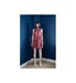 Image of Wren Brocade Sleeveless Keyhole Silk Dress