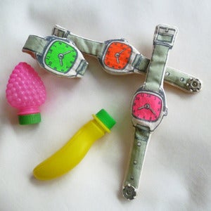 Image of Montre tic-tac, neon, Ah, quel plaisir!
