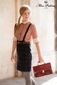 Image of Champagne Ruffles Blouse (dusty pink)