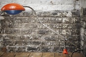 Image of lampe solr orange / Solr lamp orange