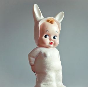 Image of White Baby Lapin Lamp