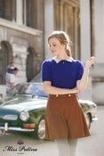 Image of Pearl Drop Top (electric blue)