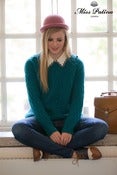 Image of ‘Forget me Not’ Oversized Chunky Knit Jumper (teal)