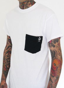 Image of ANCHORS AWEIGH RECORDS "Neptune" pocket t shirt
