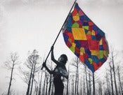 Image of Quilt Flag 19 x 26 inches 