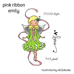 Image of Pink Ribbon Emily