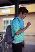 Image of Green & Blue Gradient Sweatshirt