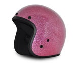 Image of DOT Daytona Pink Metal Flake Helmet