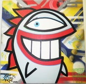Image of  PEZ graffiti canvas "girl two" 