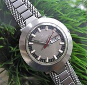Image of VINTAGE HAMILTON AUTO STEEL DAY DATE - SOLD!