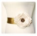 Image of Bridal Dress Sash - Gold Color Bridal Sash Belt