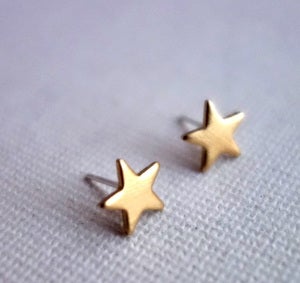 Image of Brass Star Studs