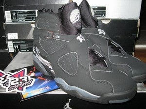 Image of Air Jordan VIII (8) Retro "Chrome" *SOLD OUT*