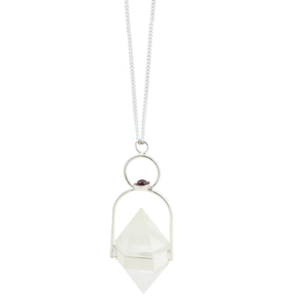 Image of Orsa. Crystal Quartz Necklace