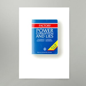 Image of Power Corruption and Lies Art Print