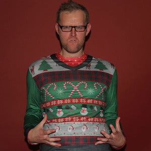 Image of Ugly Christmas Sweater Mens T-SHIRT