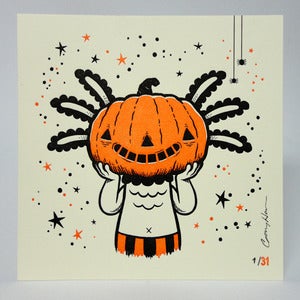 Image of LE Letterpress print. Signed and numbered edition of 31.