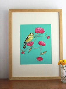 Image of Gingiber Goldfinch Print