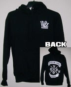 Image of The Wiz Khalifa T.G.O.D. Black Cross Black Hoodie