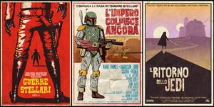 Image of Star Wars Spaghetti Western Trilogy- 3 Posters 24"x36" 2nd Edition