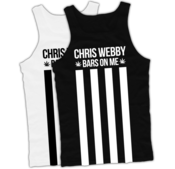 Image of Chris Webby 'Bars And Stripes' Tank Top (Black or White)