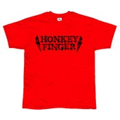 Image of RED LOGO T-Shirt (Ladies fit last few remaining)