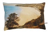 Image of Vintage beach English Romantic cushion