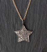 Image of Pave Diamond Star Necklace - as seen on Rachel Ray