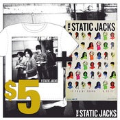 Image of (WHITE) Fever Dog Tee + Poster
