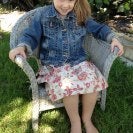 Image of Cranberry & Cream Floral Mini