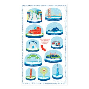 Image of City Towel : San Francisco