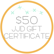 Image of $50 JJD Gift Certificate