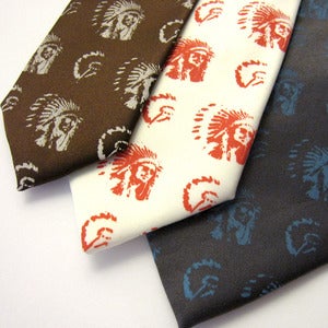 Image of Hipsters in Headdresses Neckties
