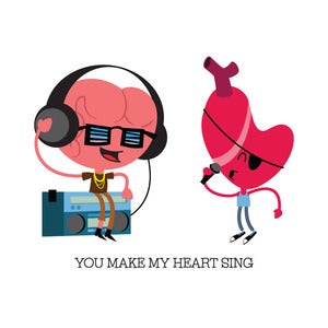Image of Relationships: Make My Heart Sing Card