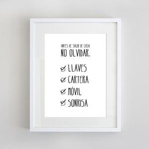 Image of Lámina "No olvidar"