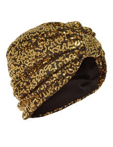 Image of SEQUIN TURBAN