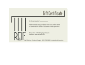 Image of Gift Certificate  $50