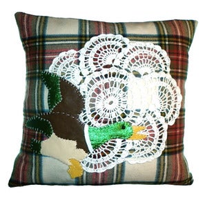 Image of Flying Duck Cushion