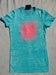 Image of buddha - burnout t-shirt - teal