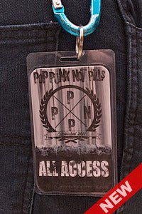 Image of PPNP EMBLEM All Access key ring laminate 