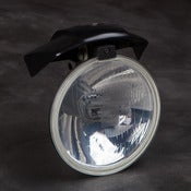 Image of Harley Headlight Visor With Hella Headlight 