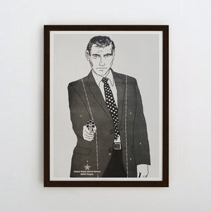Image of Handsome Bond Targetry Poster