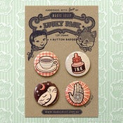 Image of Memoryland No 1 Button Badge Set