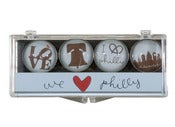 Image of we heart philly magnets (set of 4)