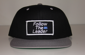 Image of Follow The Leader Patch Snapback (Black/Grey)