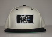 Image of Follow The Leader Patch Snapback (White/Black)