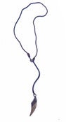 Image of Black Blade Pendant